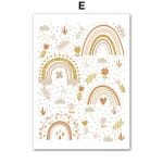 Affiche animaux fillette - E / A4 21X30 cm Unframed