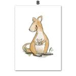 Affiche pour chambre de bébé famille - B / 40X60 cm